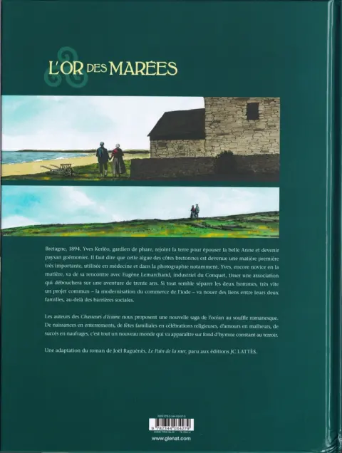 Verso de l'album L'or des marées Tome 1 Les moissonneurs de la mer