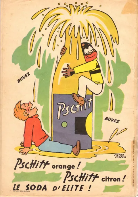 Verso de l'album Bibi Fricotin 2e Série - Societé Parisienne d'Edition Tome 24 Bibi Fricotin chercheur d'or