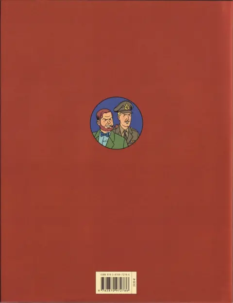 Verso de l'album Blake et Mortimer Tome 25 La Vallée des Immortels - Tome 1 - Menace sur Hong Kong