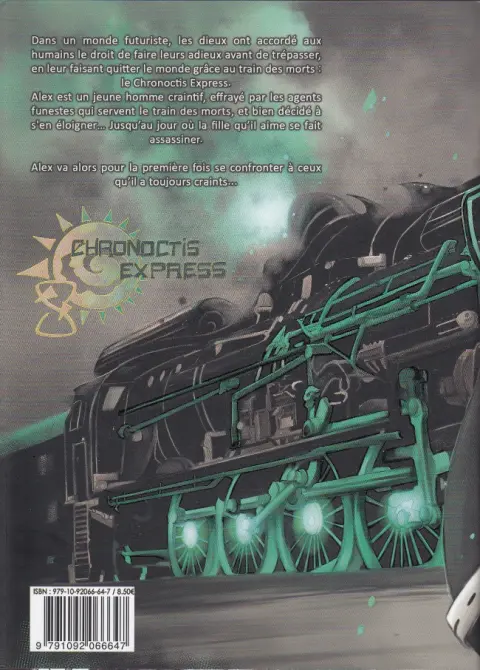 Verso de l'album Chronoctis express 1