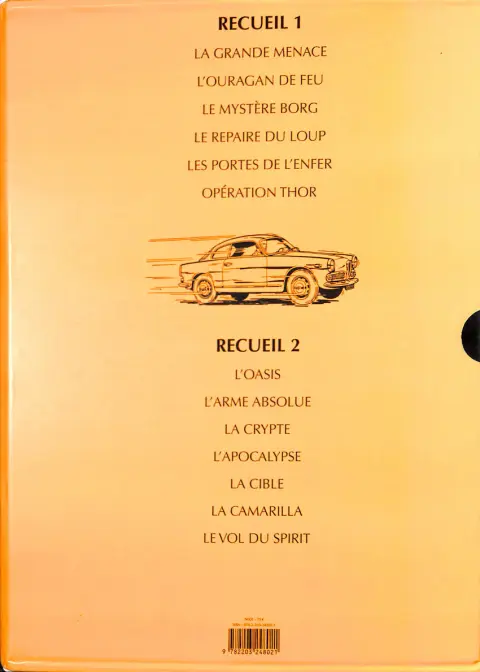 Verso de l'album Lefranc premières aventures (Les)