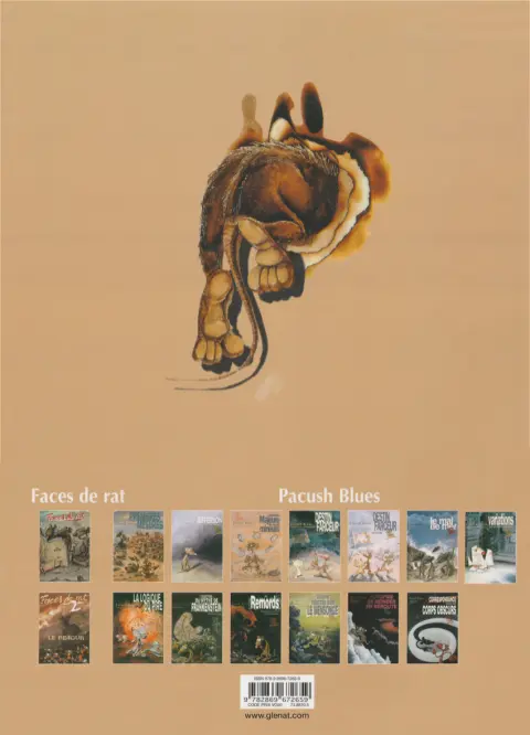 Verso de l'album Faces de rat Tome 1