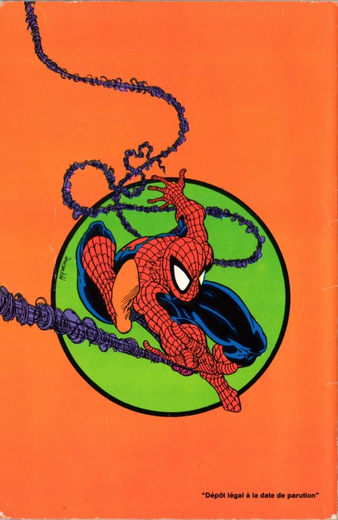 Verso de l'album Spider-Man 2