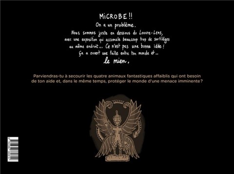 Verso de l'album Les monstres engloutis Une aventure dont tu es le héros ou l'héroine