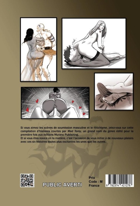 Verso de l'album Kinky Stories