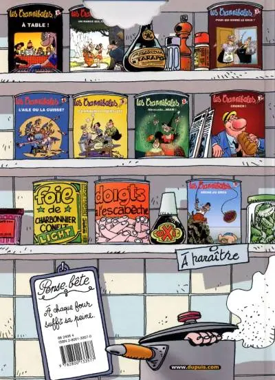 Verso de l'album Les Crannibales Tome 7 Crunch !