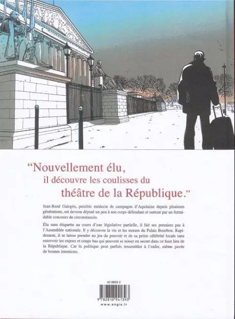 Verso de l'album Le Député La noble assemblée