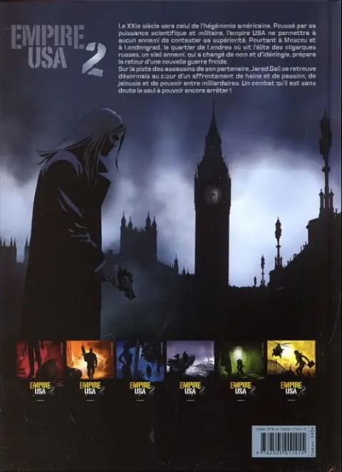 Verso de l'album Empire USA Saison 2 Tome 4