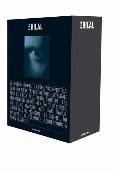 Verso de l'album Enki Bilal L'Intégrale du Monstre