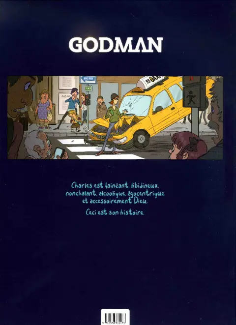 Verso de l'album Godman Tome 1 Au nom de Moi