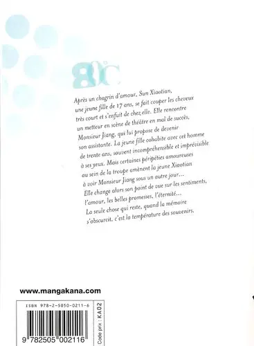 Verso de l'album 80°C 1