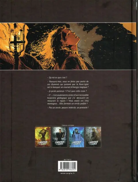 Verso de l'album L'Héritage du Diable Tome 4 L'apocalypse