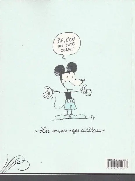 Verso de l'album Jade Tome 6 630U - 8600 pages sur la mythomanie
