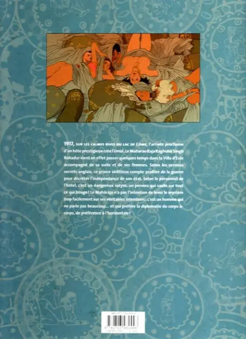Verso de l'album Mahârâja