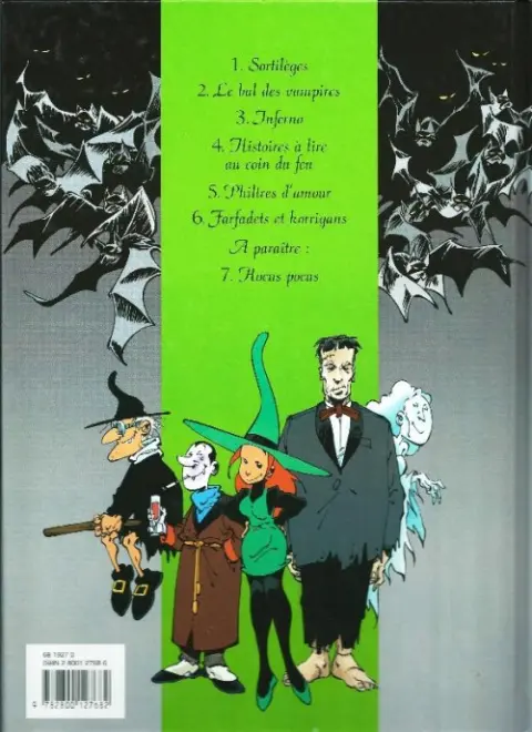 Verso de l'album Mélusine Tome 6 Farfadets et korrigans