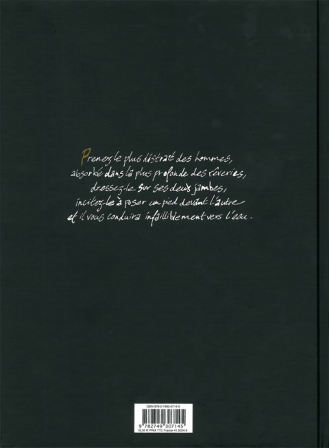 Verso de l'album Moby Dick Livre Premier