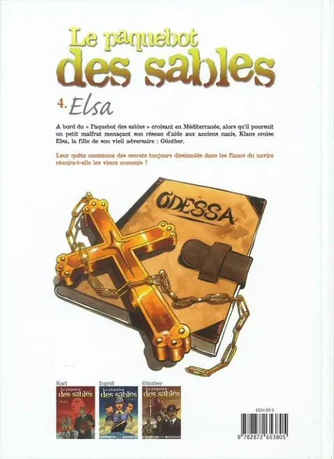 Verso de l'album Le paquebot des sables 4 Elsa
