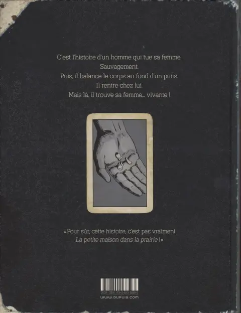 Verso de l'album La Petite souriante