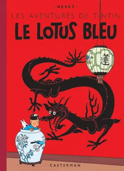 Tintin Tome 5 Le lotus bleu