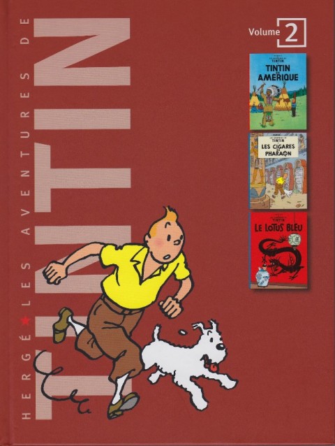 Couverture de l'album Tintin, coffret mini-intégrales Volume 2