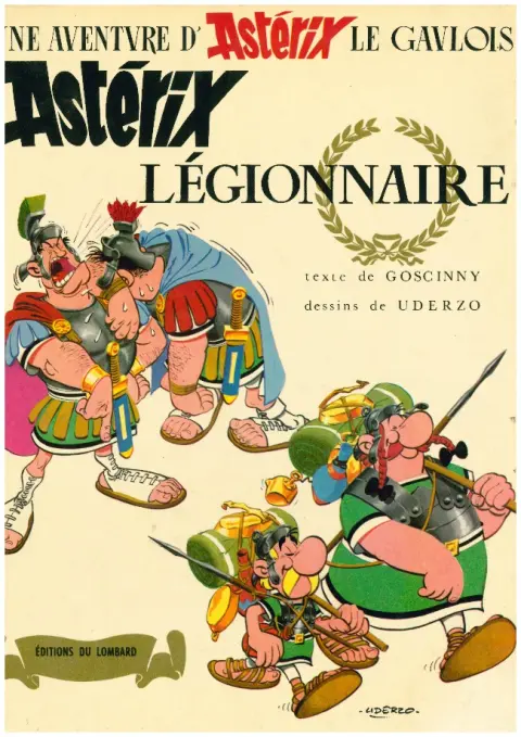 Couverture de l'album Astérix Tome 10 Astérix Légionnaire