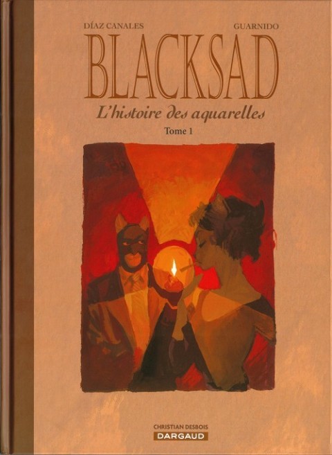 Couverture de l'album Blacksad Tome 1 L'histoire des aquarelles