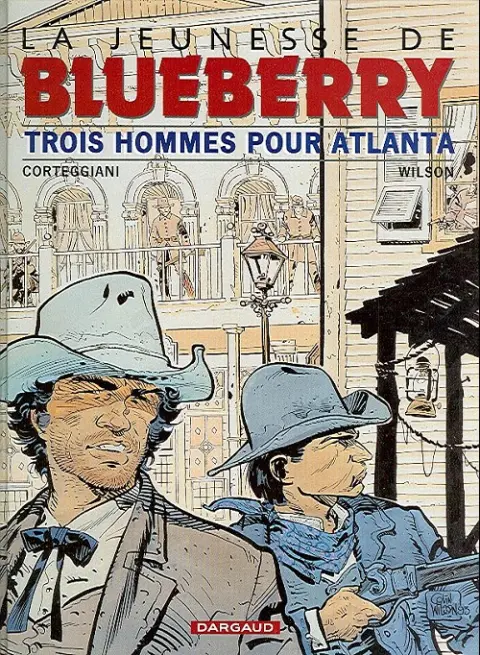 Couverture de l'album La Jeunesse de Blueberry Tome 8 Trois hommes pour Atlanta