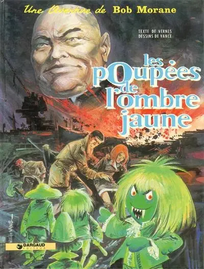Couverture de l'album Bob Morane Tome 11 Les poupées de l'ombre jaune