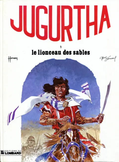 Couverture de l'album Jugurtha Tome 1 Le lionceau des sables