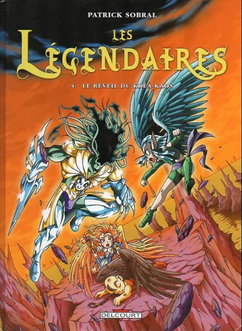 Couverture de l'album Les Légendaires Tome 4 Le réveil du Kréa-Kaos