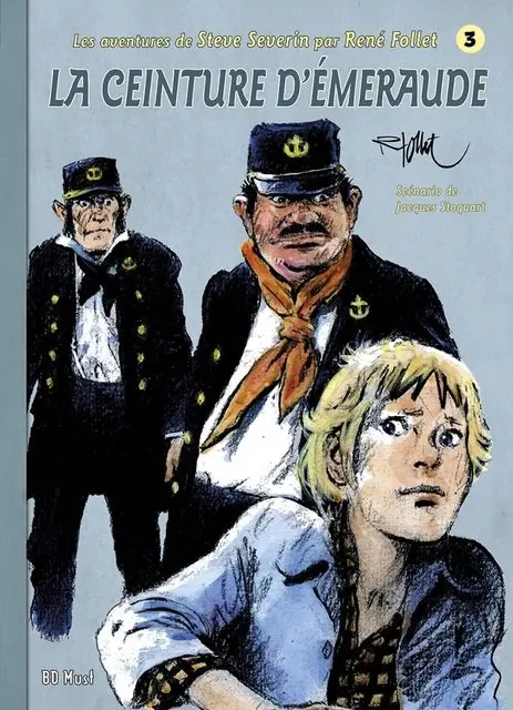 Couverture de l'album Les aventures de Steve Severin Tome 3 La ceinture d'émeraude