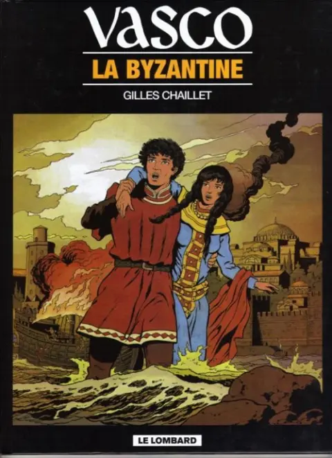 Couverture de l'album Vasco Tome 3 La Byzantine