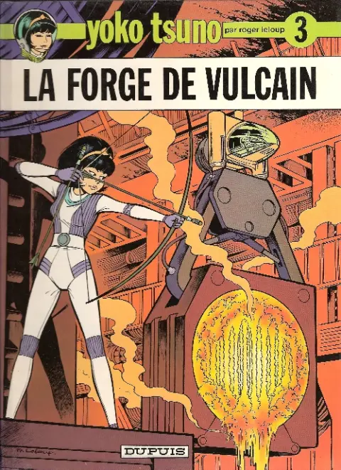 Couverture de l'album Yoko Tsuno Tome 3 La forge de Vulcain