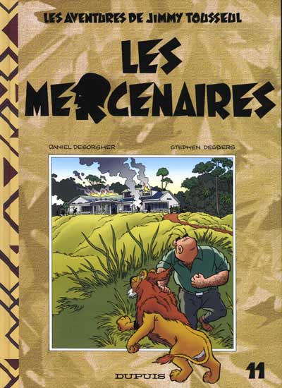 Couverture de l'album Les aventures de Jimmy Tousseul Tome 11 Les mercenaires
