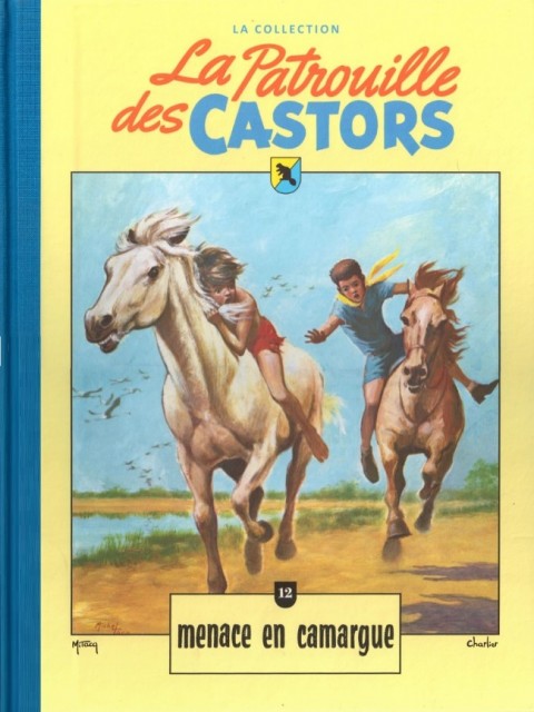 Couverture de l'album La Patrouille des Castors La collection - Hachette Tome 12 Menace en Camargue