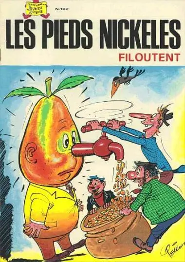Les Pieds Nickelés Tome 102 Les Pieds Nickelés filoutent