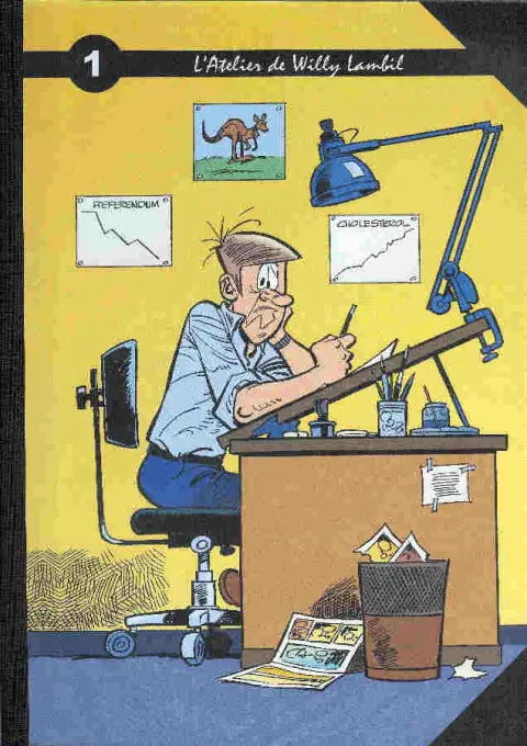 Les ateliers de ... Tome 1 L'atelier de Lambil