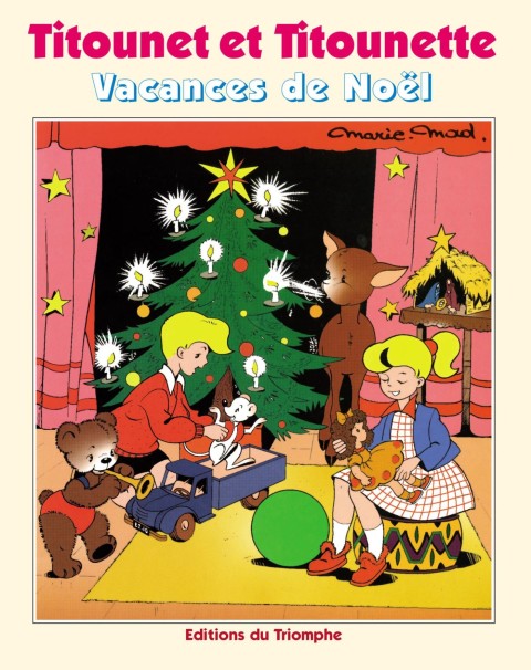 Couverture de l'album Titounet et Titounette Triomphe Tome 12 Vacances de Noël