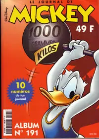 Le Journal de Mickey Album N° 191