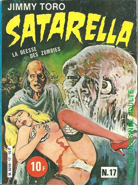 Couverture de l'album Satarella Tome 17 La déesse des zombies