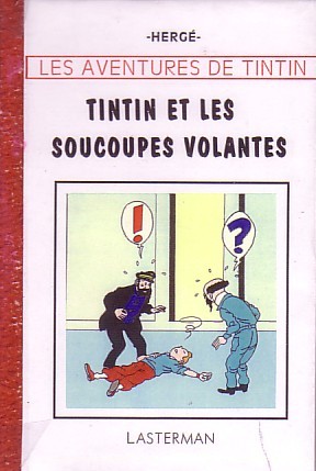 Couverture de l'album Tintin Tintin et les soucoupes volantes