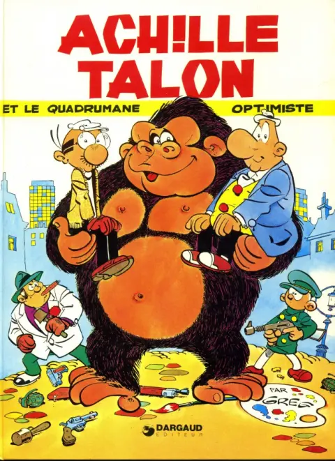 Couverture de l'album Achille Talon Tome 15 Achille Talon et le quadrumane optimiste