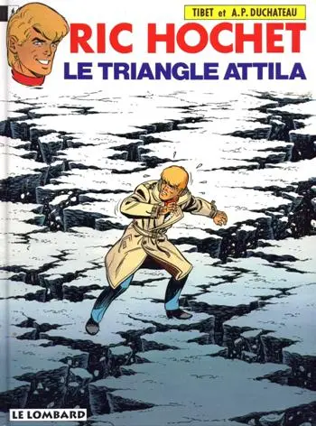 Couverture de l'album Ric Hochet Tome 45 Le triangle Attila