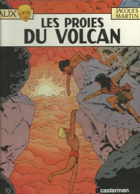 Couverture de l'album Alix Tome 14 Les proies du volcan