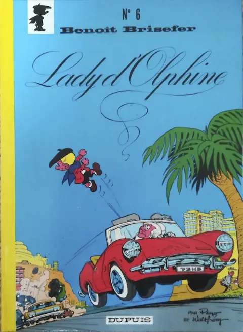 Couverture de l'album Benoît Brisefer Tome 6 Lady d'Olphine