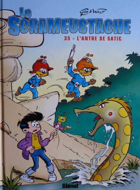 Couverture de l'album Le Scrameustache Tome 35 L'antre de Satic