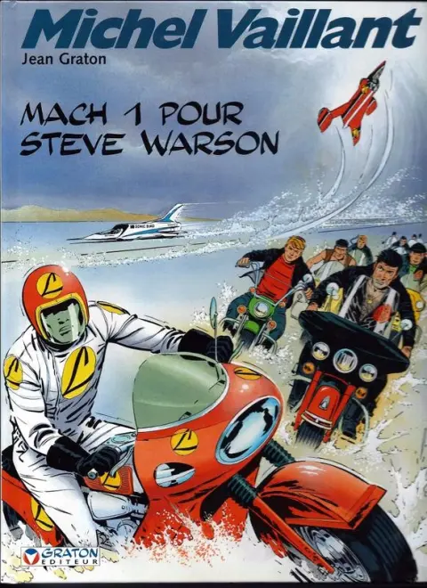 Couverture de l'album Michel Vaillant Tome 14 Mach 1 pour Steve Warson