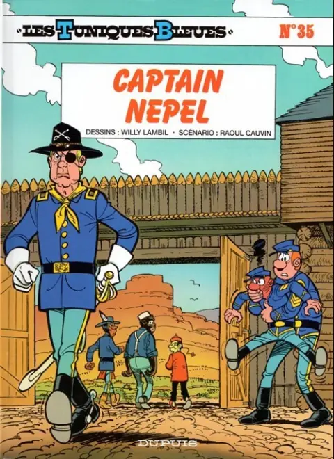 Couverture de l'album Les Tuniques Bleues Tome 35 Captain Nepel