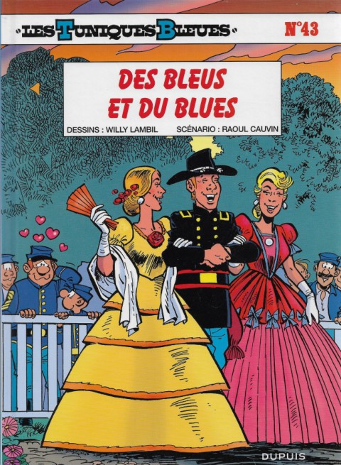 Couverture de l'album Les Tuniques Bleues Tome 43 Des bleus et du blues