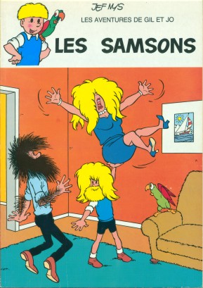 Couverture de l'album Les aventures de Gil et jo Tome 15 Les Samsons